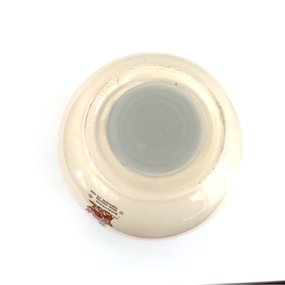 Bunnykins Royal Doulton Round Bank Bunnies Knitting - Picture 4 of 9